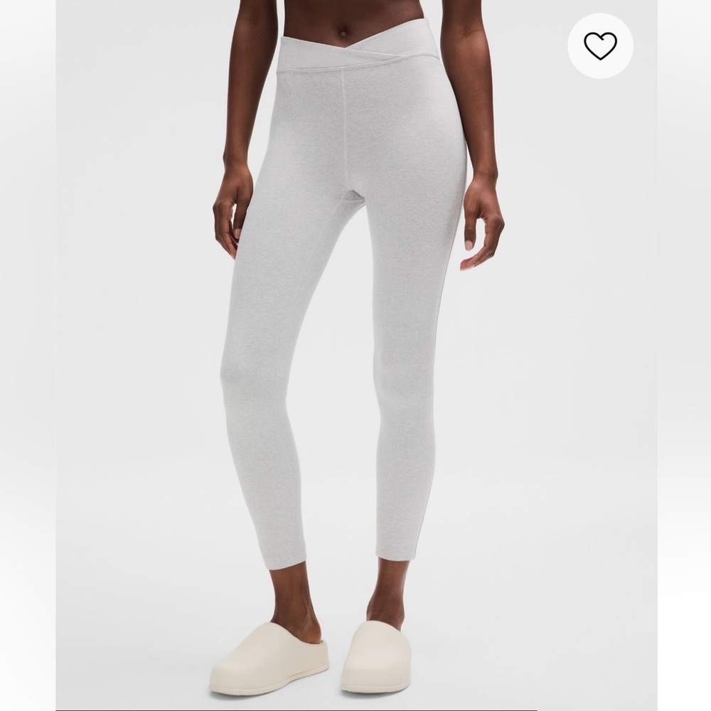 Lululemon grey leggings 25“